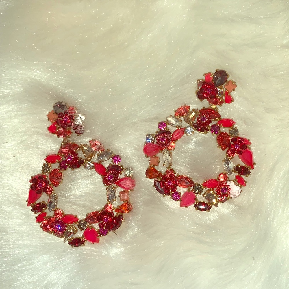 J. Crew Embellished Earrings